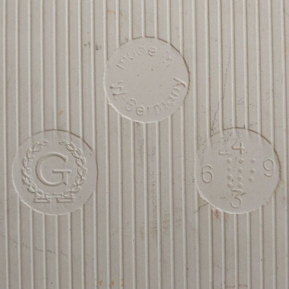 JC Van Hunnik Ceramic Art Tile Colonial Horse Farm Vtg 70s West Germany Country. - Picture 10 of 16